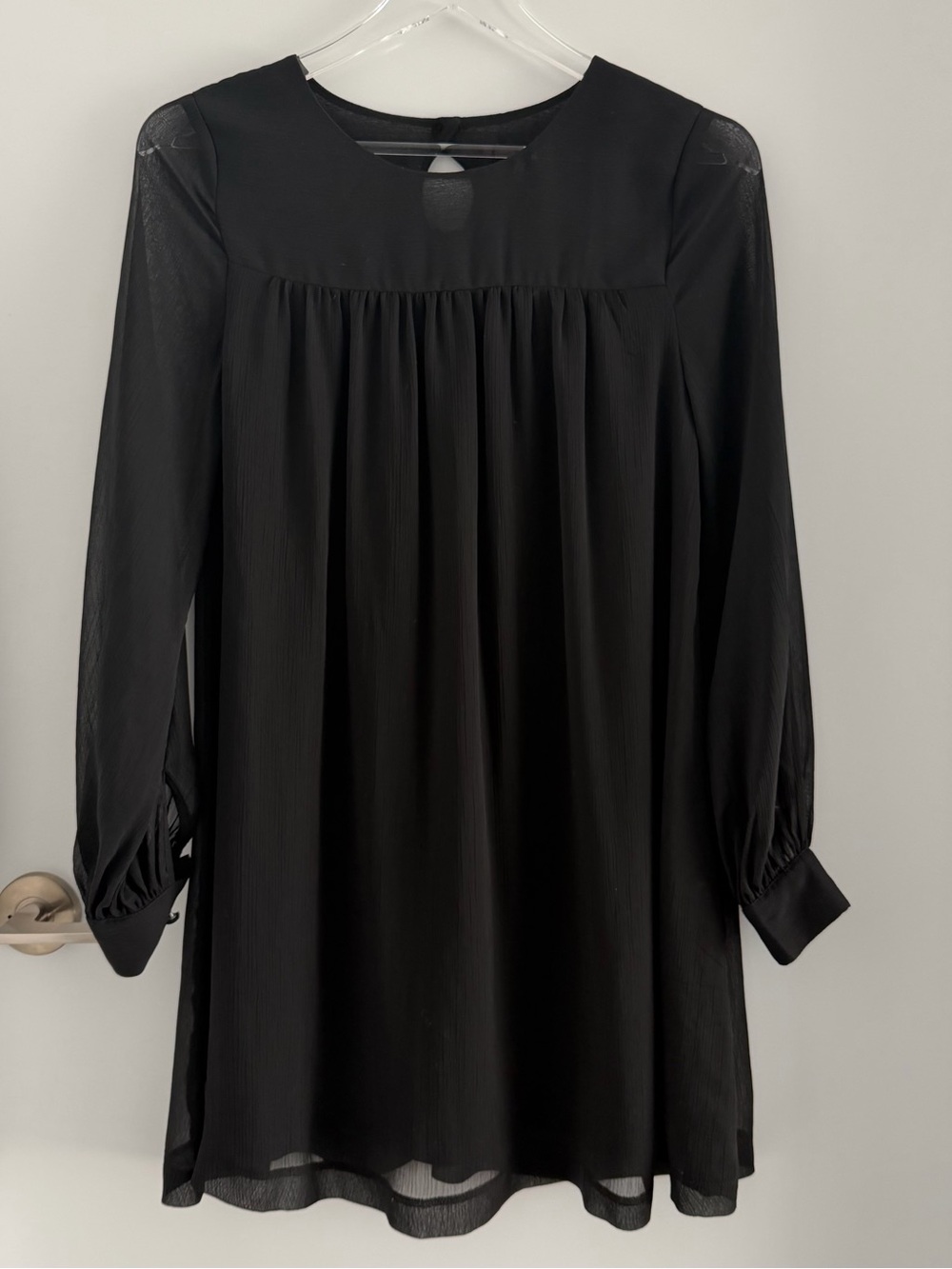 H&M - Black Long Sleeve Dress